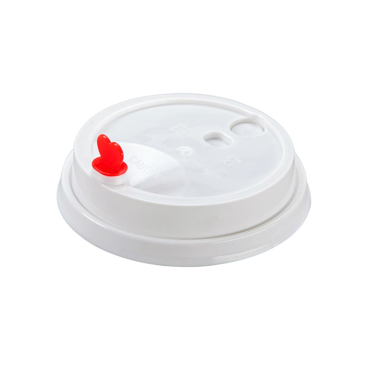 Coffee Lid Plugs - White