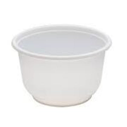 16oz Microwavable PP Injection To Go Bowl - White (1000 per case)